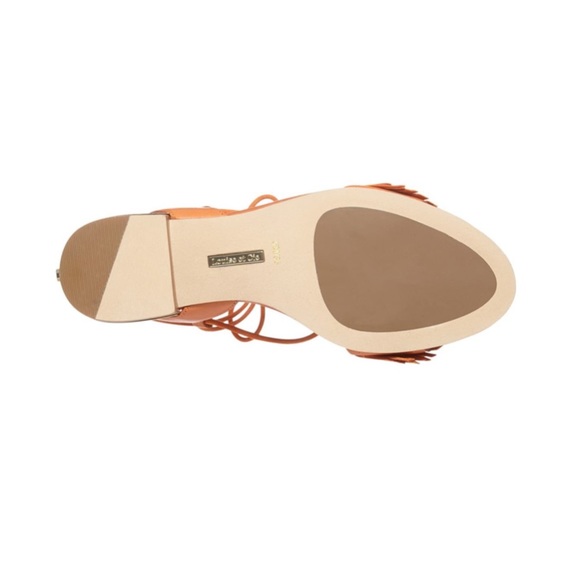 LOUISE ET CIE Cyan' Fringe Sandal Size 5.5 - Picture 2 of 4